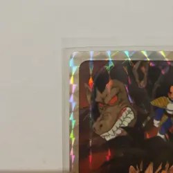 Dragon Ball Z Carddass Amada Gohan Rare Kira Card 1988 Used - Image 2