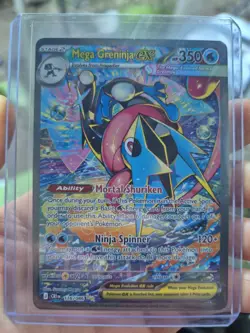 Mega Greninja Ex SIR 116/086 - Chaos Rising - Pokemon TCG Mint - English - Chase - Image 1