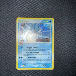 Pokemon TCG Gyarados 8/107 EX Deoxys Stamped Reverse Holo NM 2005 - Image 2
