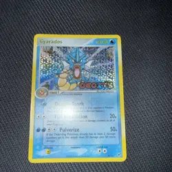 Pokemon TCG Gyarados 8/107 EX Deoxys Stamped Reverse Holo NM 2005 - Image 3