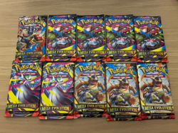 10x Pokemon Mega Evolution Base Set Sealed Booster Packs - Sealed - Image 1