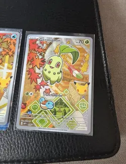 Lot 3 Cartes Pokemon Promo MEP 30 Ans Partenaire 2 Starters Kaiminus Hericendre - Image 3