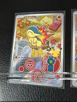 Lot 3 Cartes Pokemon Promo MEP 30 Ans Partenaire 2 Starters Kaiminus Hericendre - Image 4