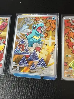Lot 3 Cartes Pokemon Promo MEP 30 Ans Partenaire 2 Starters Kaiminus Hericendre - Image 5