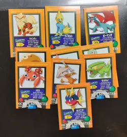 Bandai Pokemon Kids Sticker Set / Japanese Pokemon A - Image 1