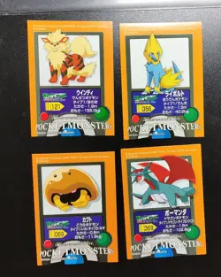 Bandai Pokemon Kids Sticker Set / Japanese Pokemon A - Image 2
