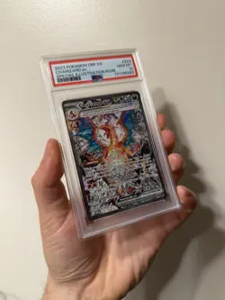 2023 POKEMON OBF EN-OBSIDIAN FLAMES #223 CHARIZARD EX PSA 10 - Image 2