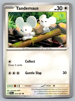 Pokemon TCG SV: Paldean Fates Tandemaus 073/091 - Image 1