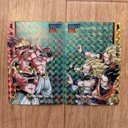Dragon Ball Card 30th Anniversary MAJIN SAIYAJIN Set of 2 Rare - Image 1