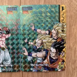 Dragon Ball Card 30th Anniversary MAJIN SAIYAJIN Set of 2 Rare - Image 3
