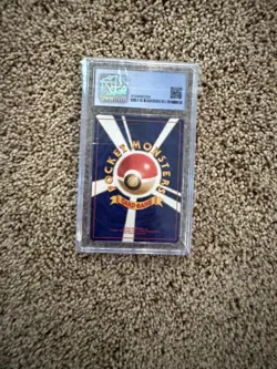 1999 POKEMON JAPANESE NEO PROMO PREMIUM FILE #154 MEGANIUM-HOLO PSA 9 - Image 2
