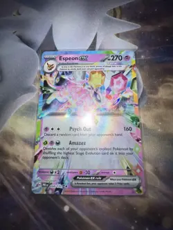 Espeon ex 034/131 Holo Double Rare Prismatic Evolutions Pokemon Near Mint - Image 1
