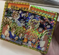 Dragon Ball Z 20th Anniversary Card Super Rare Collectible Used - Image 2