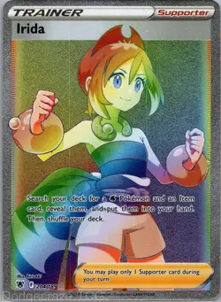 Irida 204/189 Rare Rainbow Astral Radiance Pokemon NM - Image 1