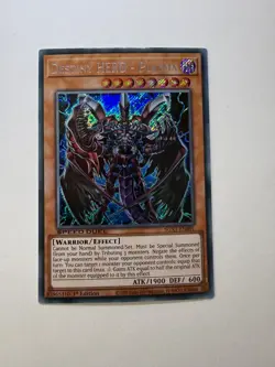 Yugioh - Destiny Hero Plasma - Secret - 1st - SGX1-ENB01 - NM - Image 1