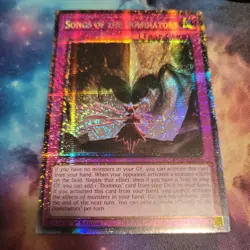 Songs of the Dominators RA05-EN081 Starlight Rare 1st Edition NM Yu-Gi-Oh! TCG - Image 1