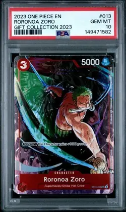Roronoa Zoro (Gift Collection 2023) ST01-013 One Piece Promotion Cards Foil - Image 1