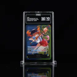 2025 ONE PIECE #OP11-041 LEARN TOGETHER NAMI DECK NAMI ALT ART - LEADER TAG 10 - Image 1