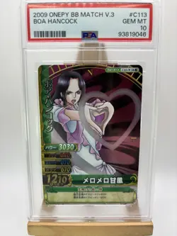 Boa Hancock Onepy Berry Match V.3 PSA 10 - Image 1