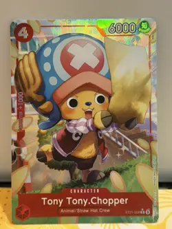 One Piece TONY CHOPPER ST21-008 ALT ART Foil NEAR MINT - Image 1