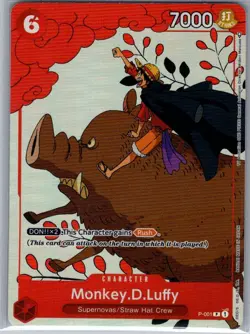 Monkey.D.Luffy (Gift Collection 2023) P-001 English - One Piece Card - NM - Image 1