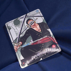 ONE PIECE Card Roronoa Zoro Parallel OP01-001 L premium collection 25th Edition - Image 4