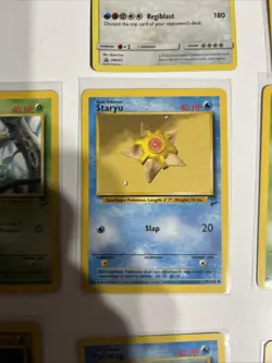 Pokemon Card Lot of 10 Gastly Rhyhorn Caterpie Weedle Regigigas Vintage Mixed - Image 5