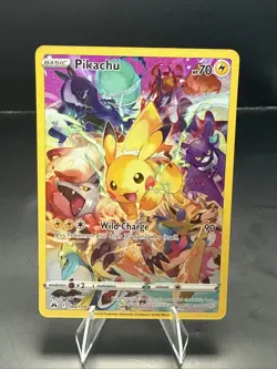 Pokemon TCG Pikachu 160/159 Crown Zenith Secret Rare Full Art Holo Card G - Image 1