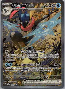 Greninja ex Promo Holo 132 SV: Scarlet & Violet Promo Cards NM - Image 1
