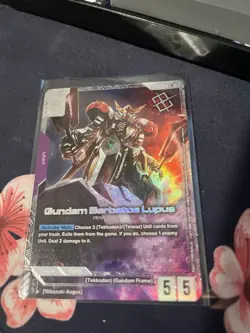 Gundam Barbatos Lupus Newtype Challenge Winner Promo Card TCG GD03-050 English - Image 1