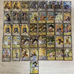 Dragon Ball Z Card Game Prism Rare Set 2003 2004 41 Pieces Used - Image 1