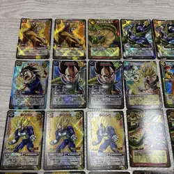 Dragon Ball Z Card Game Prism Rare Set 2003 2004 41 Pieces Used - Image 2
