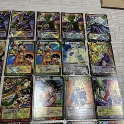 Dragon Ball Z Card Game Prism Rare Set 2003 2004 41 Pieces Used - Image 3