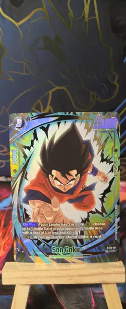 Son Goku FS12-05 ALT ART GOLD Foil Dragon Ball Super Card Game Fusion World | NM - Image 1