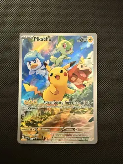 Pikachu 027 Sv: Scarlet & Violet Promo Cards Holo - Image 1