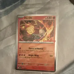 Pokemon TCG Ho-Oh 010/086 Holo Promo GameStop Event Card English 2023 - Image 1