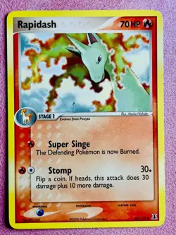 Rapidash 52/113 Non Holo | EX Delta Species | 2005 Vintage Pokemon TCG Card | LP - Image 1