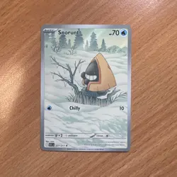 Pokemon TCG Snorunt Illustration Rare Card 227/217 Ascended Heroes - Image 1