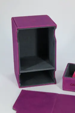 Gamegenic Deck Box Set Pink/Purple w/ Dice Tray Card Case Mats & Dice Lot - Image 4