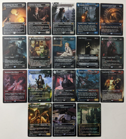 Dracula MTG Complete Set 18 Card Magic the Gathering Innistrad Crimson Vow Art - Image 1
