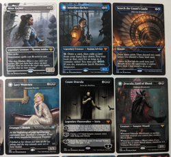 Dracula MTG Complete Set 18 Card Magic the Gathering Innistrad Crimson Vow Art - Image 3