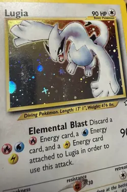Lugia Neo Genesis Holo Rare Card 9/111- Will Ship In Ultrapros - Image 3