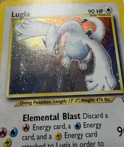 Lugia Neo Genesis Holo Rare Card 9/111- Will Ship In Ultrapros - Image 4