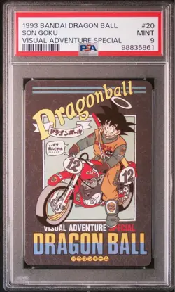 Dragon Ball Carddass Visual Adventure No 20 PSA9 Collectible Card - Image 2