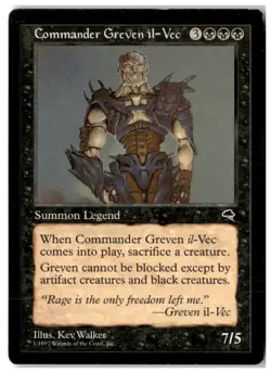 MTG Commander Greven il-Vec - Tempest Moderately Played English - Image 1