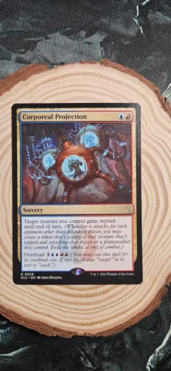 Corporeal Projection Ravnica: Clue Edition Regular Rare Magic MTG #0028 - Image 1