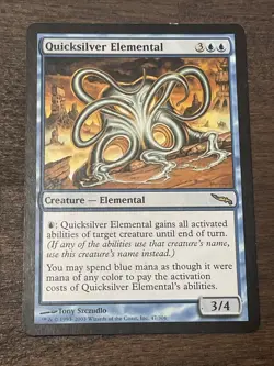 Mirrodin Quicksilver Elemental MTG Magic the Gathering - Image 1