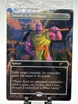 SWORDS TO PLOWSHARES PSA Magazine Promo THANOS 2026 Wizards Of The Coast MARVEL - Image 2