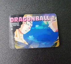 Dragon Ball Carddass 3D Mini Card Rare 90s Collectible Used - Image 3