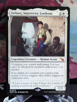 [NM-] Delney, Streetwise Lookout | MTG Murders at Karlov Manor 12 | Pack Fresh - Image 1